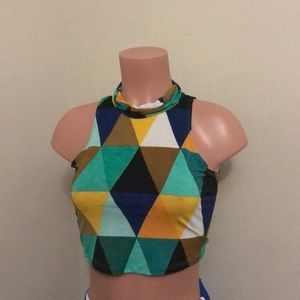 Turtle neck crop too